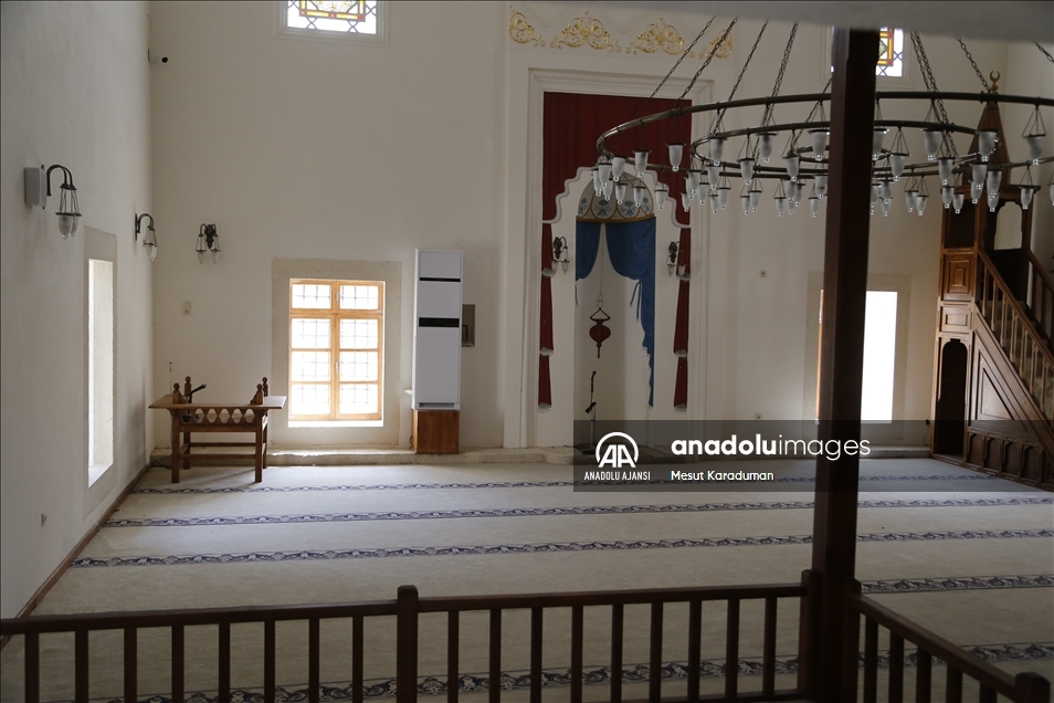 Tekirdağ'da restore edilen 523 yıllık cami ibadete açılacak