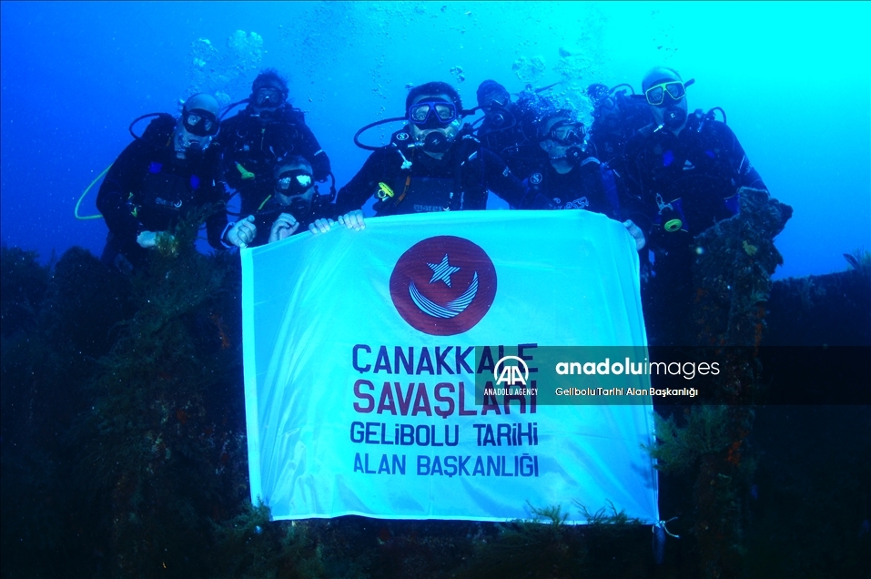 Les épaves de la Guerre des Dardanelles ouverts au tourisme de plongée