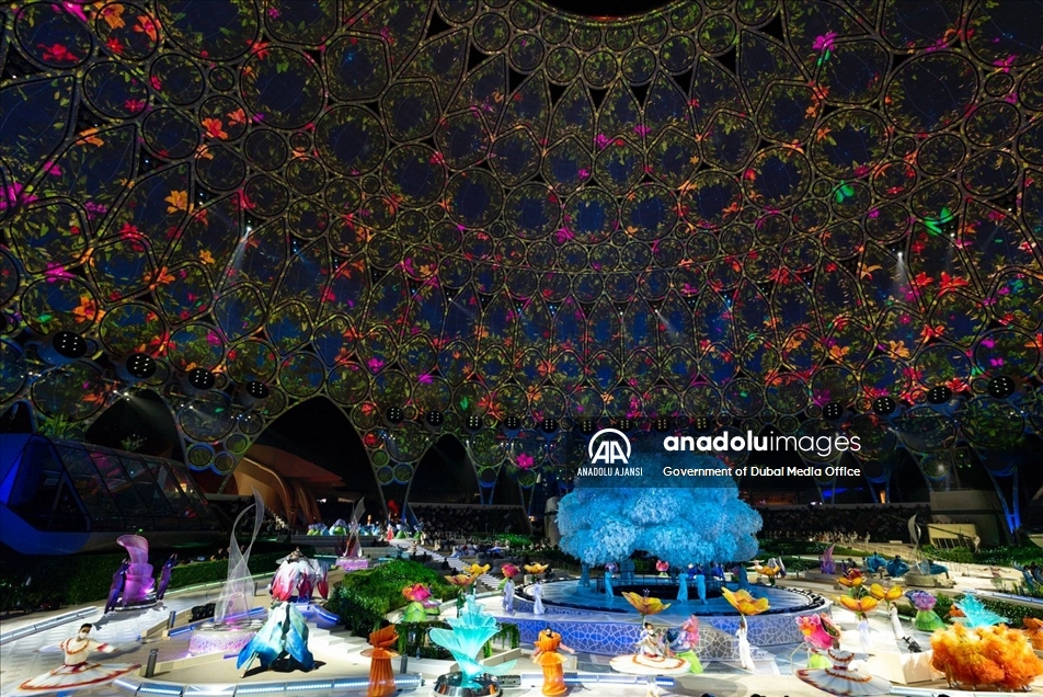 Dubai Expo 2020'nin resmi açılışı gerçekleşti