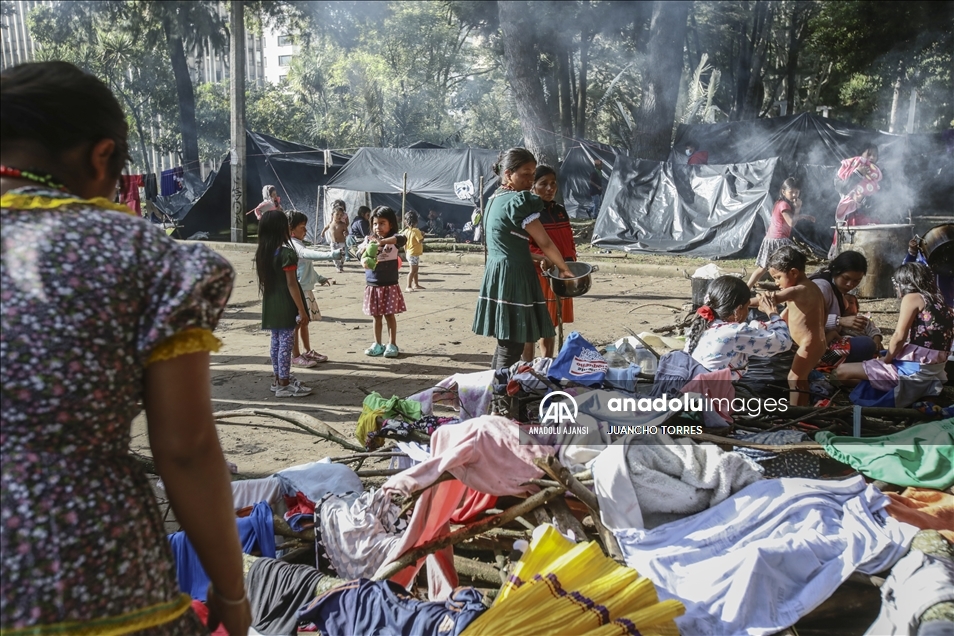 Colombia: Embera Indigenous struggle at the Colombian capital