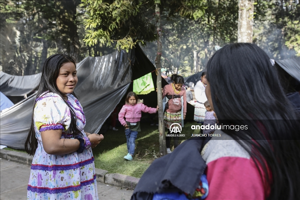 Colombia: Embera Indigenous struggle at the Colombian capital