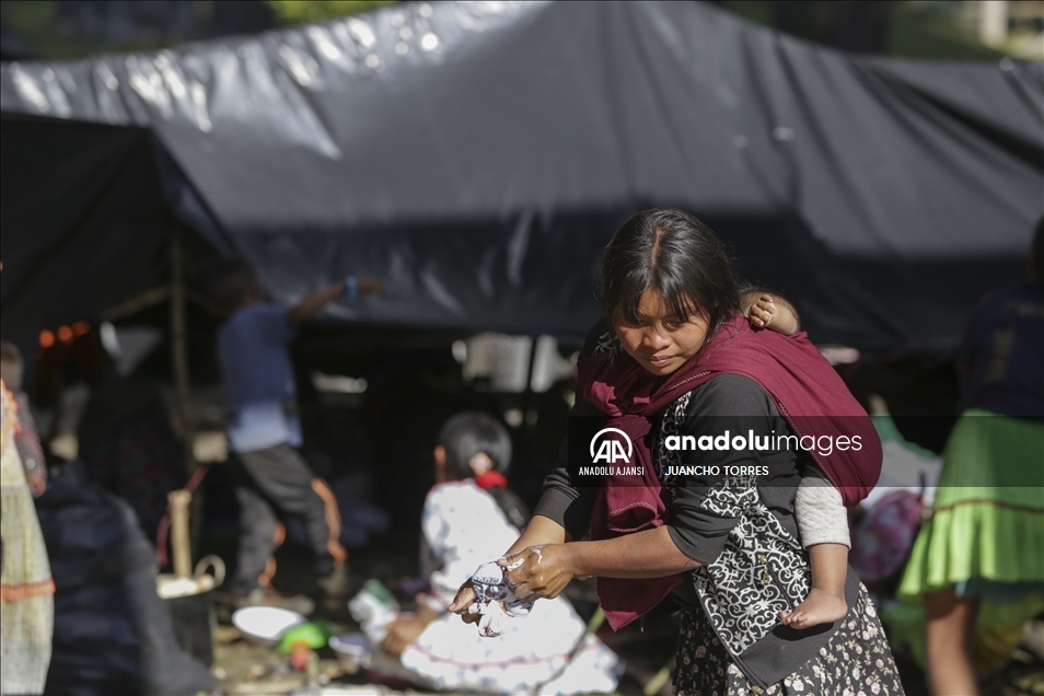 Colombia: Embera Indigenous struggle at the Colombian capital