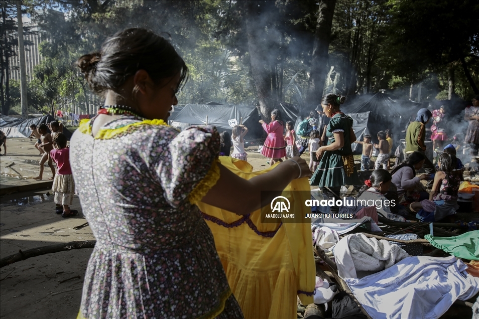 Colombia: Embera Indigenous struggle at the Colombian capital