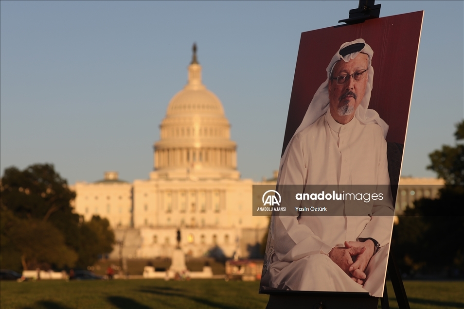 Suudi gazeteci Cemal Kaşıkçı, ölümünün 3. yılında Washington'da anıldı