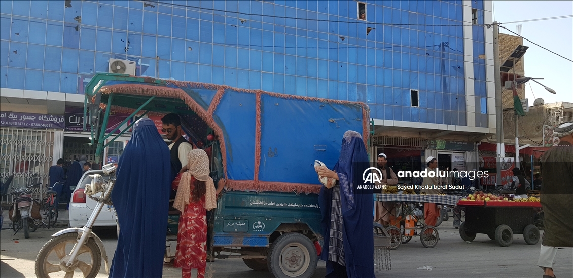 Afganistan'ın Cüzcan vilayetinde günlük yaşam