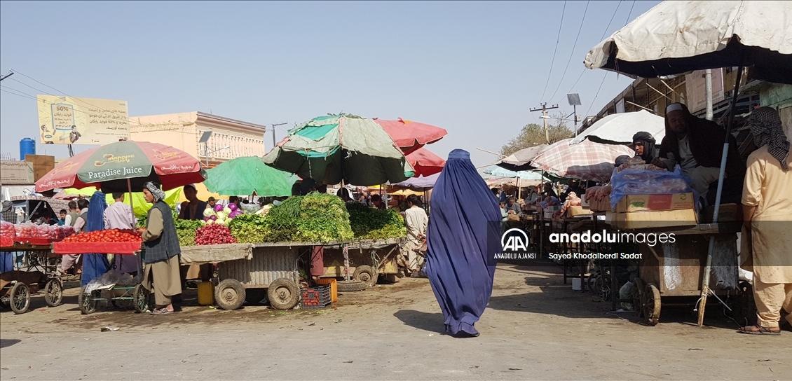 Afganistan'ın Cüzcan vilayetinde günlük yaşam
