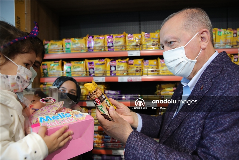 Cumhurbaşkanı Recep Tayyip Erdoğan, İstanbul'da