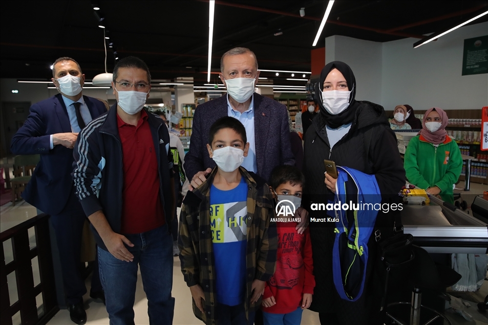 Cumhurbaşkanı Recep Tayyip Erdoğan, İstanbul'da