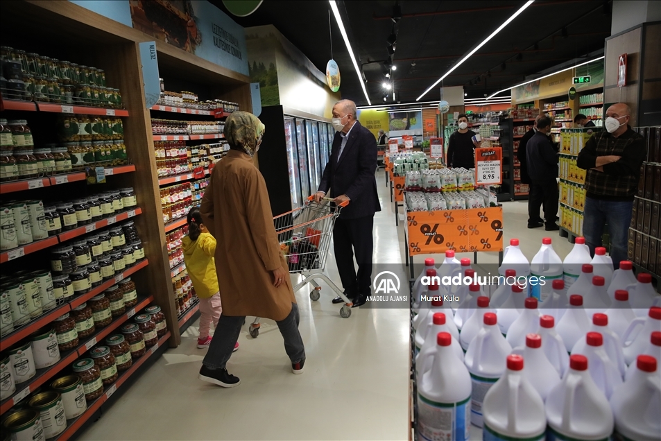 Cumhurbaşkanı Recep Tayyip Erdoğan, İstanbul'da