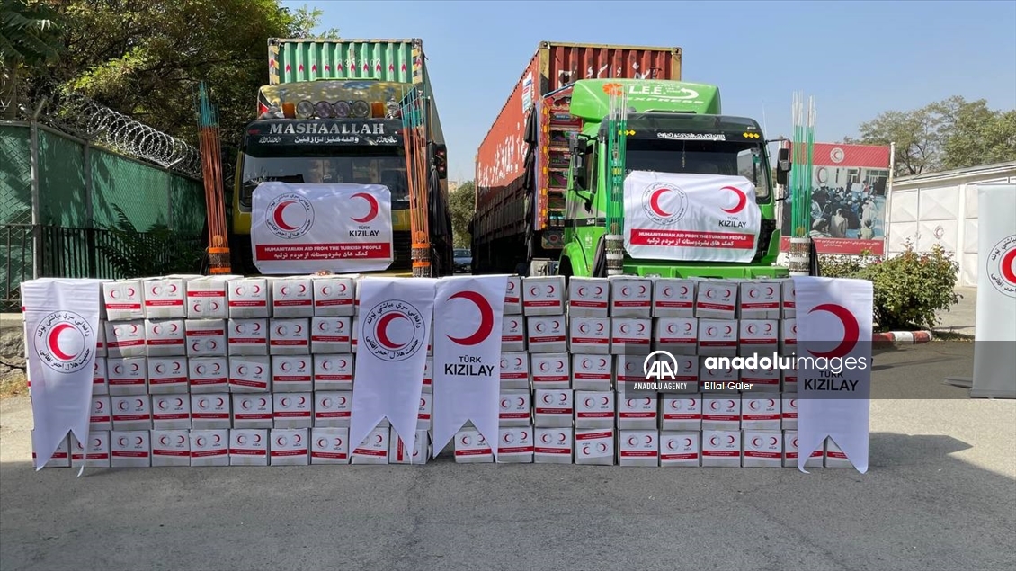 Турция доставила в Афганистан 33 тонны продовольственной помощи