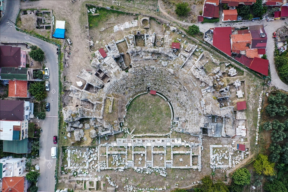 The Roman Theater excavations continue in Bursa