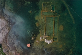 Turquie : Une basilique abandonnée au 13ème siècle au fond du Lac d’Iznik