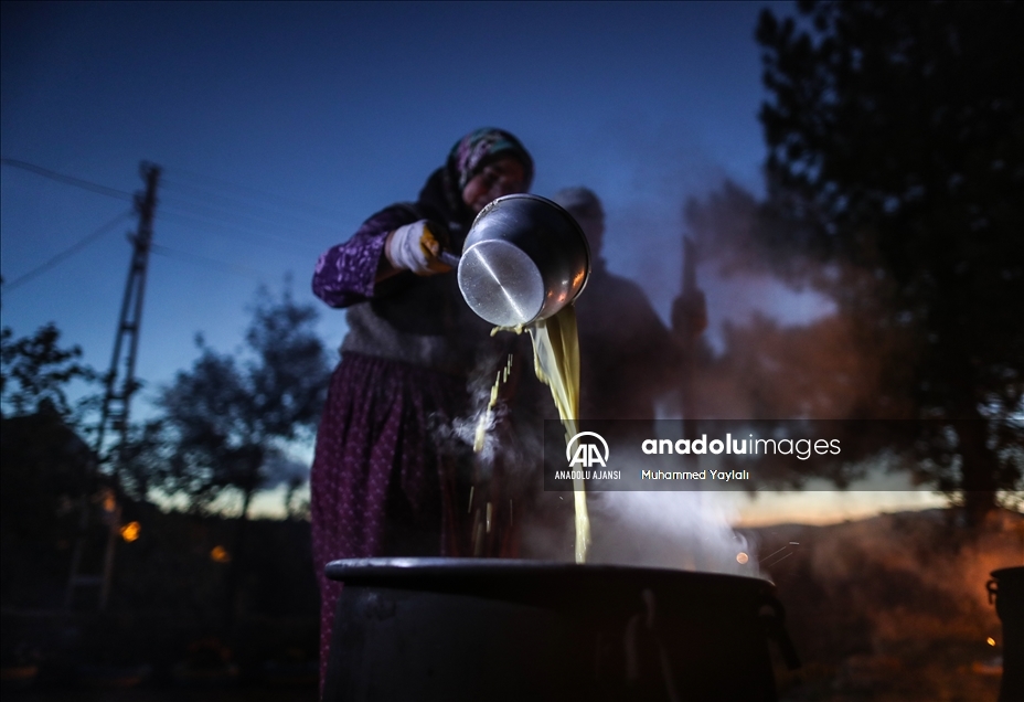 Güdül'de kış hazırlıkları