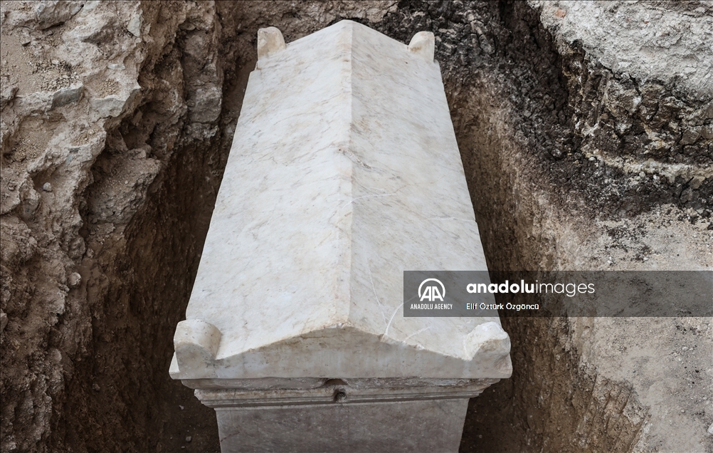 Arkeolog temukan sarkofagus Romawi di Istanbul