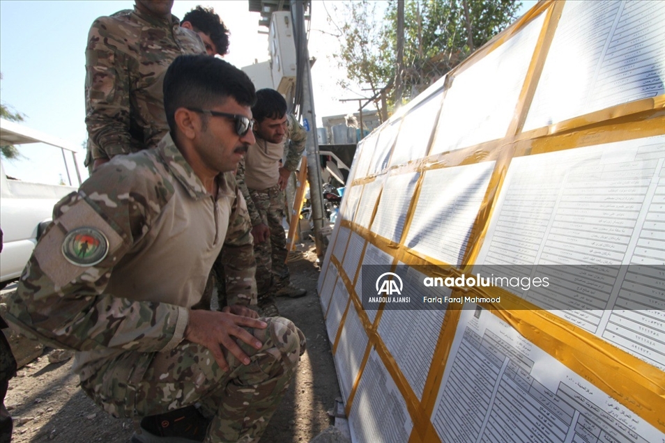 Irak’ta “özel oylama” devam ediyor