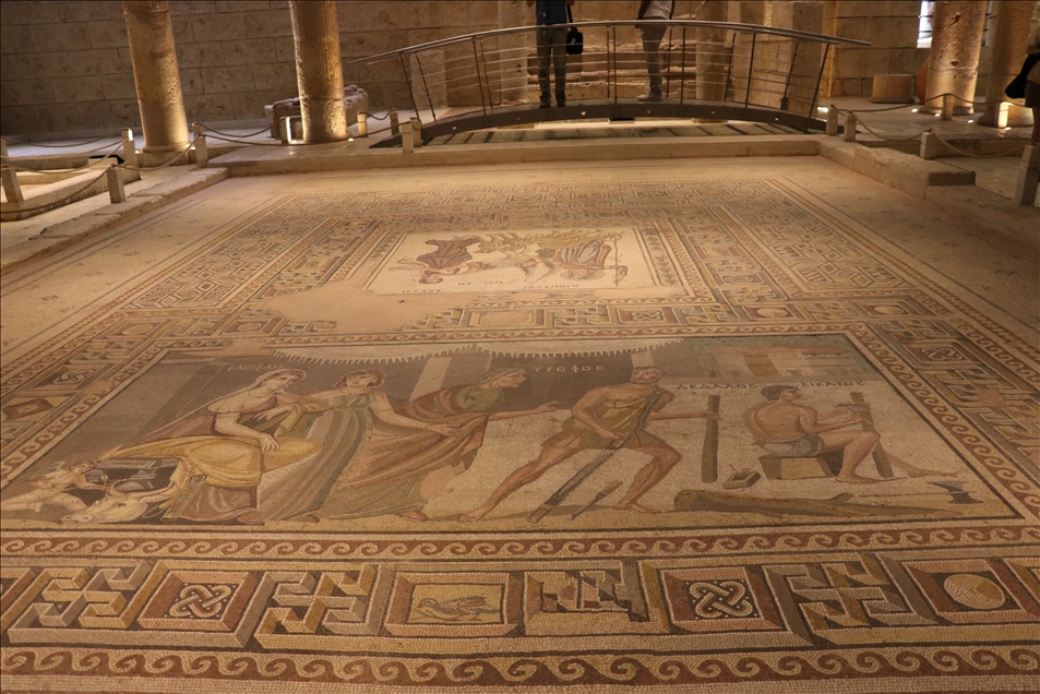 Muzeu Zeugma, vendi ku ruhen mozaikët e qytetit të themeluar nga një gjeneral i Aleksandrit të Madh