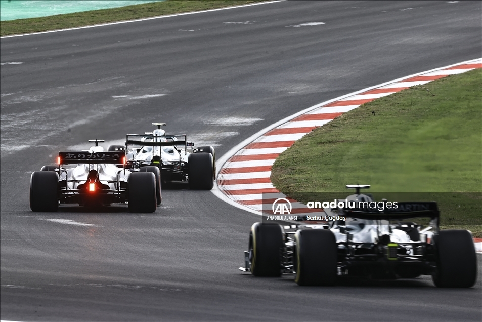 F1 Rolex Türkiye Grand Prix'nde sıralama turu yapıldı
