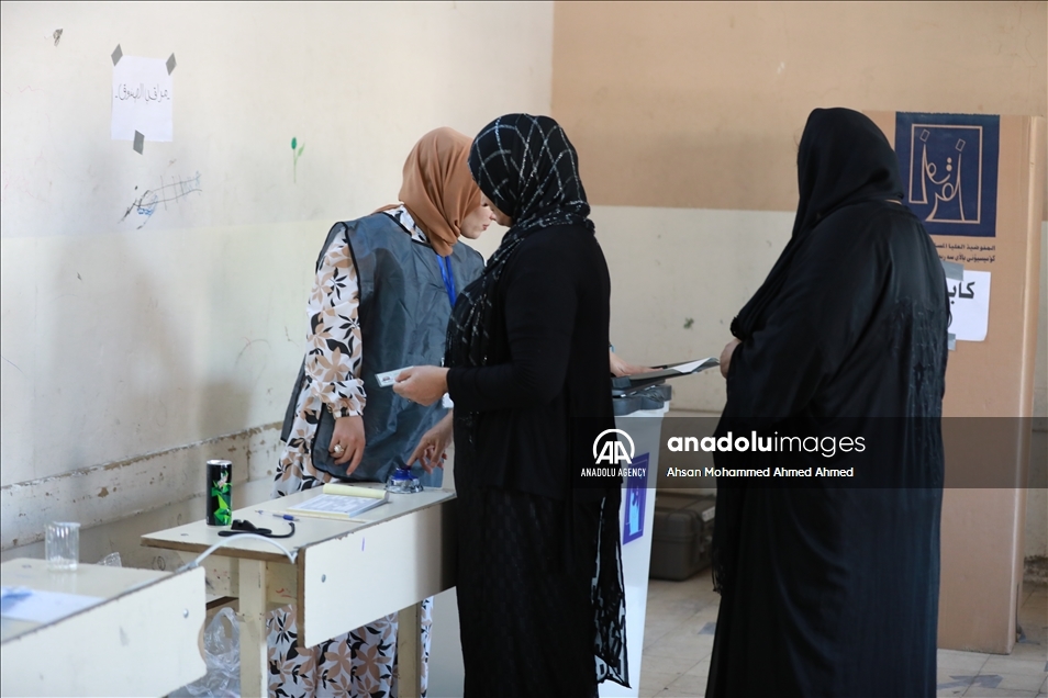پرۆسەی دەنگدانی گشتی لە عێراق و هەرێمی کوردستان کۆتایی هات