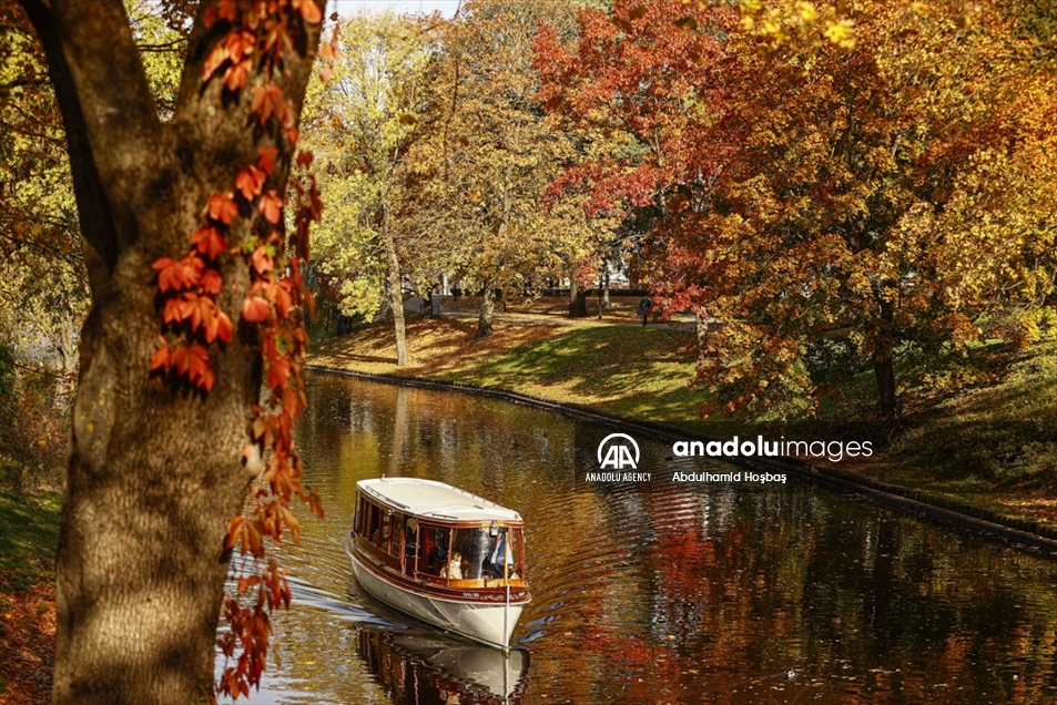 La temporada de otoño se adentra en los paisajes de Letonia