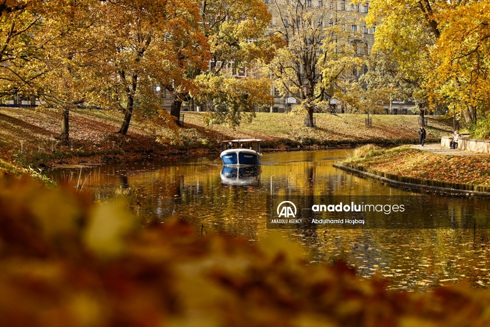 La temporada de otoño se adentra en los paisajes de Letonia