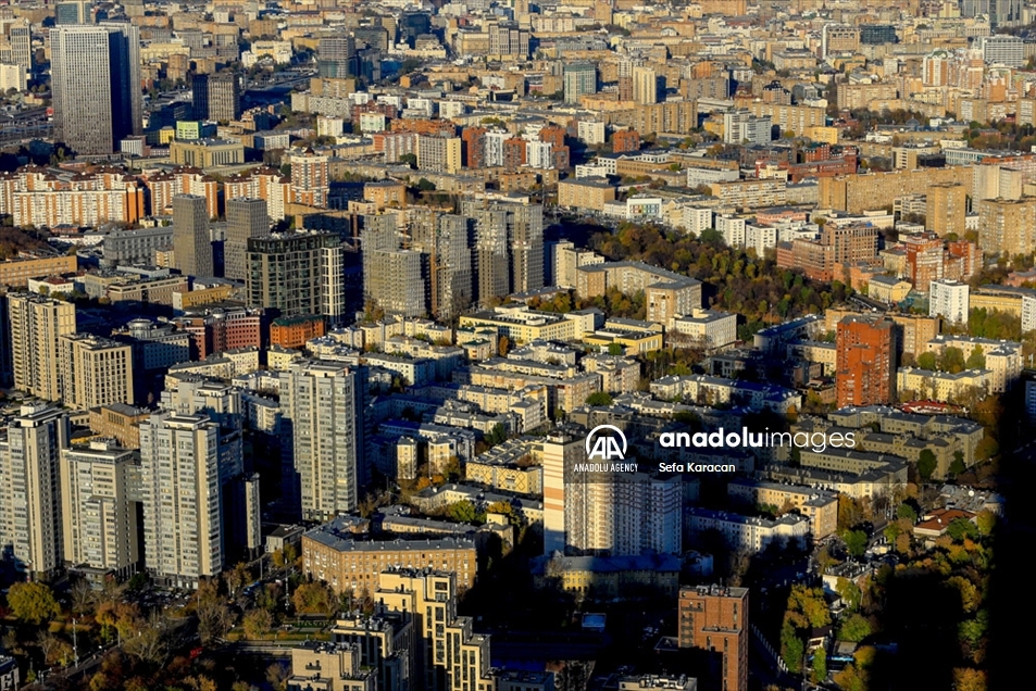 La espectacular vista del Centro Internacional de Negocios de Moscú