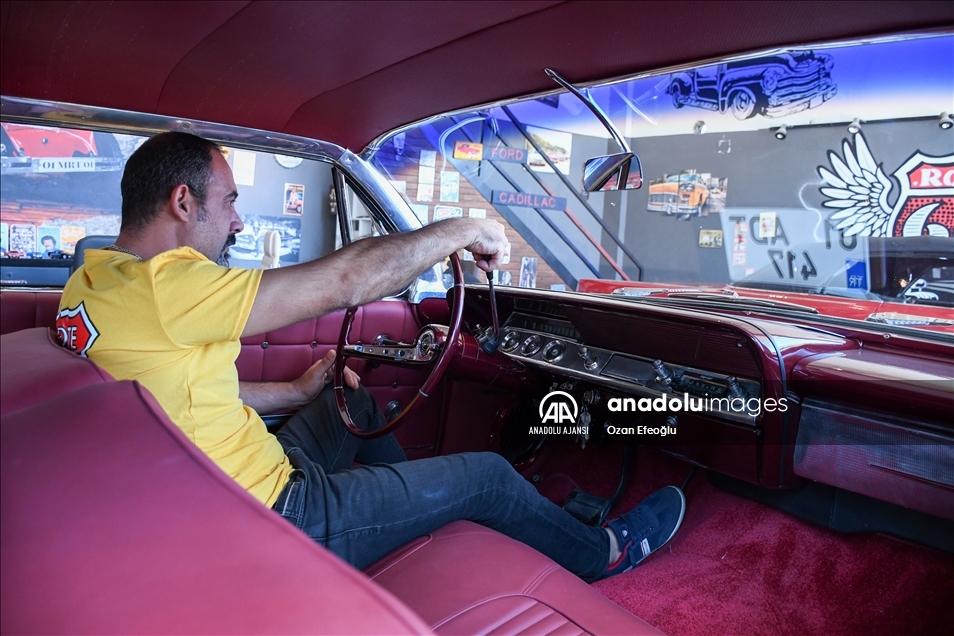 Adana'da hurda klasik otomobiller, Murat ustanın emekleriyle hayat buluyor