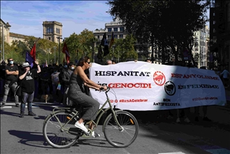 En el Día de la Hispanidad, Barcelona es escenario de manifestaciones a favor y en contra de la unidad de España