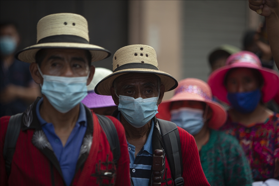 Guatemala'da Kolomb Günü’nde protesto yürüyüşü düzenlendi