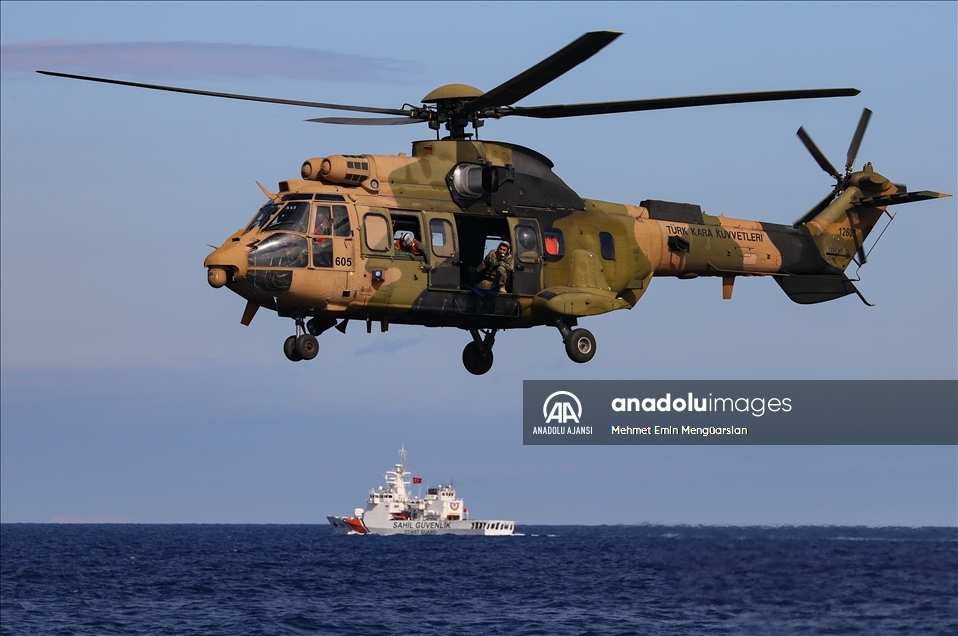 Anadolu Yıldızı 2021 Tatbikatı'nın Ege Denizi'ndeki kısmı başladı