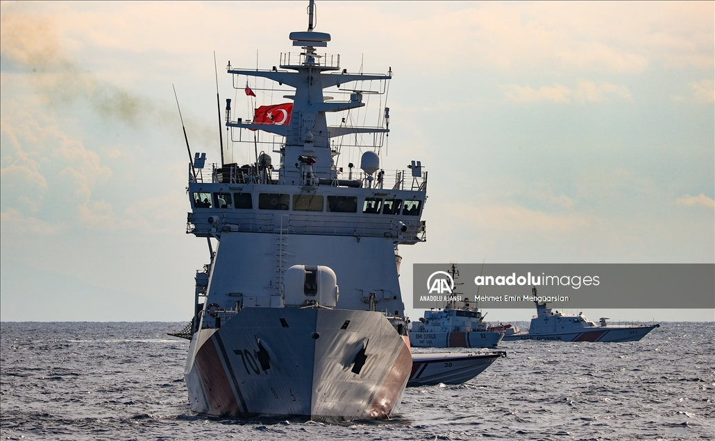 Anadolu Yıldızı 2021 Tatbikatı'nın Ege Denizi'ndeki kısmı başladı