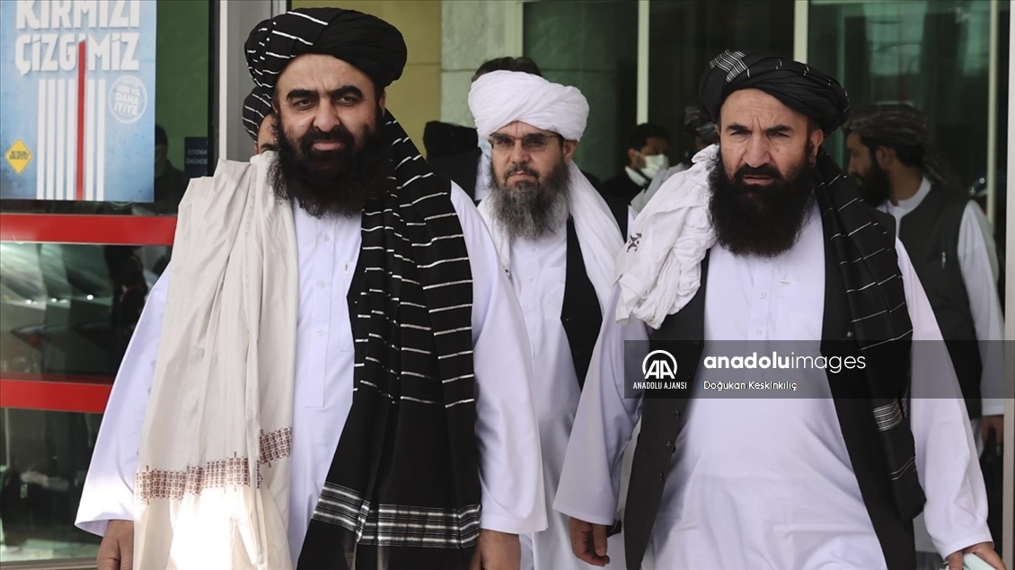 Afganistan'daki Taliban hükümetinin Dışişleri Bakan Vekili Emirhan Muttaki, Ankara'da