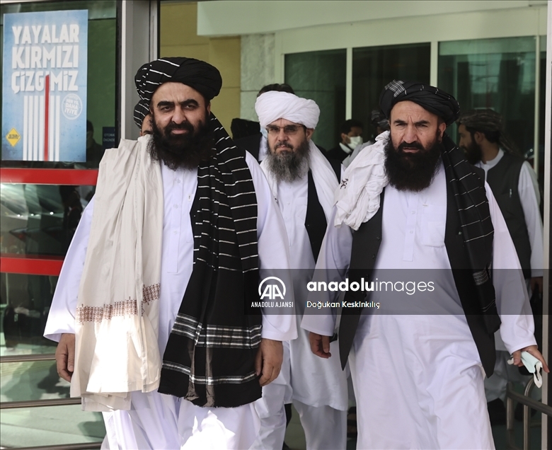Afganistan'daki Taliban hükümetinin Dışişleri Bakan Vekili Emirhan Muttaki, Ankara'da