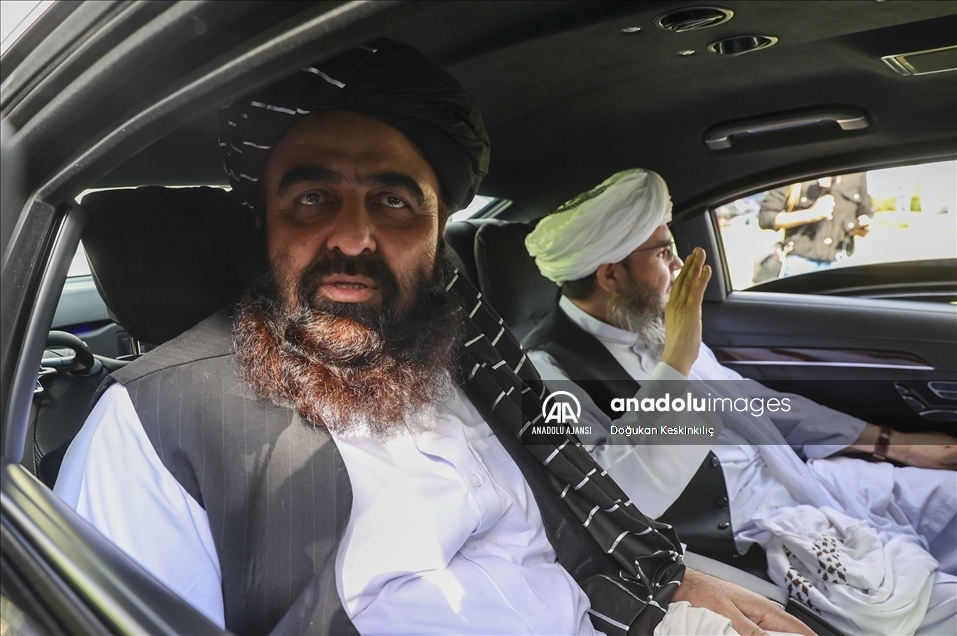 Afganistan'daki Taliban hükümetinin Dışişleri Bakan Vekili Emirhan Muttaki, Ankara'da