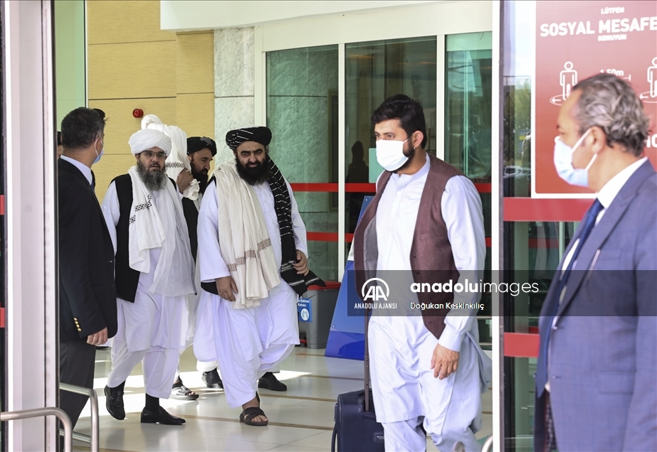 Afganistan'daki Taliban hükümetinin Dışişleri Bakan Vekili Emirhan Muttaki, Ankara'da
