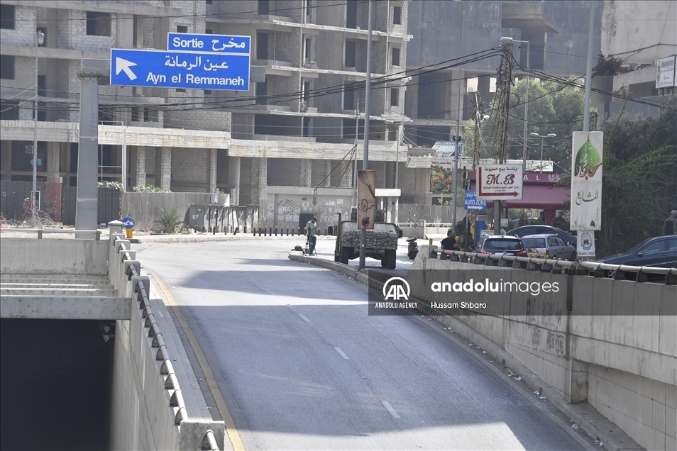 قتيل و6 جرحى بإطلاق نار خلال مظاهرة في بيروت
