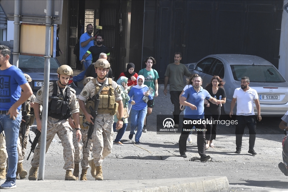 قتيل و6 جرحى بإطلاق نار خلال مظاهرة في بيروت