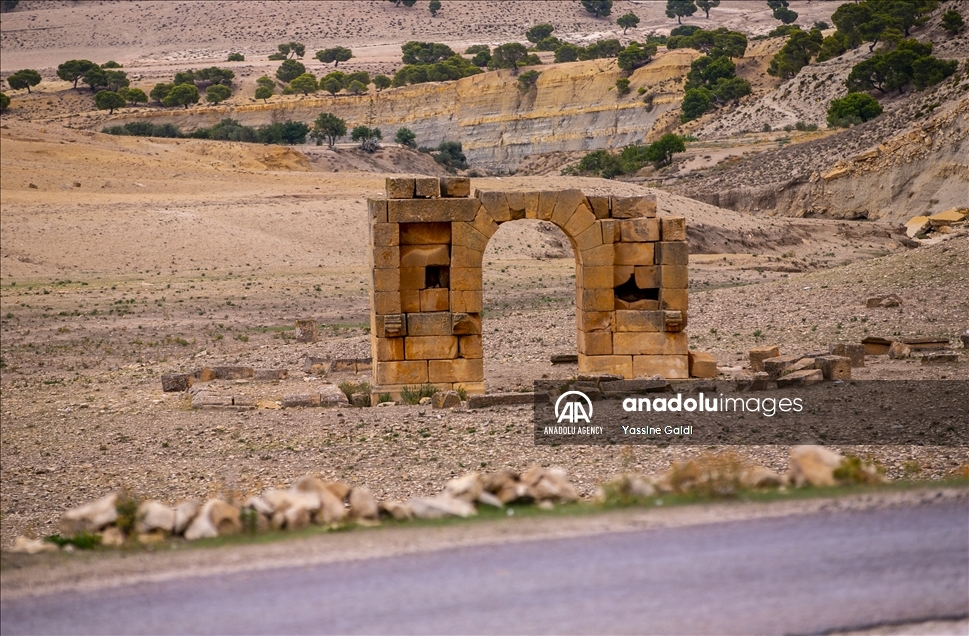 Kota Kuno Haidra di Tunisia
