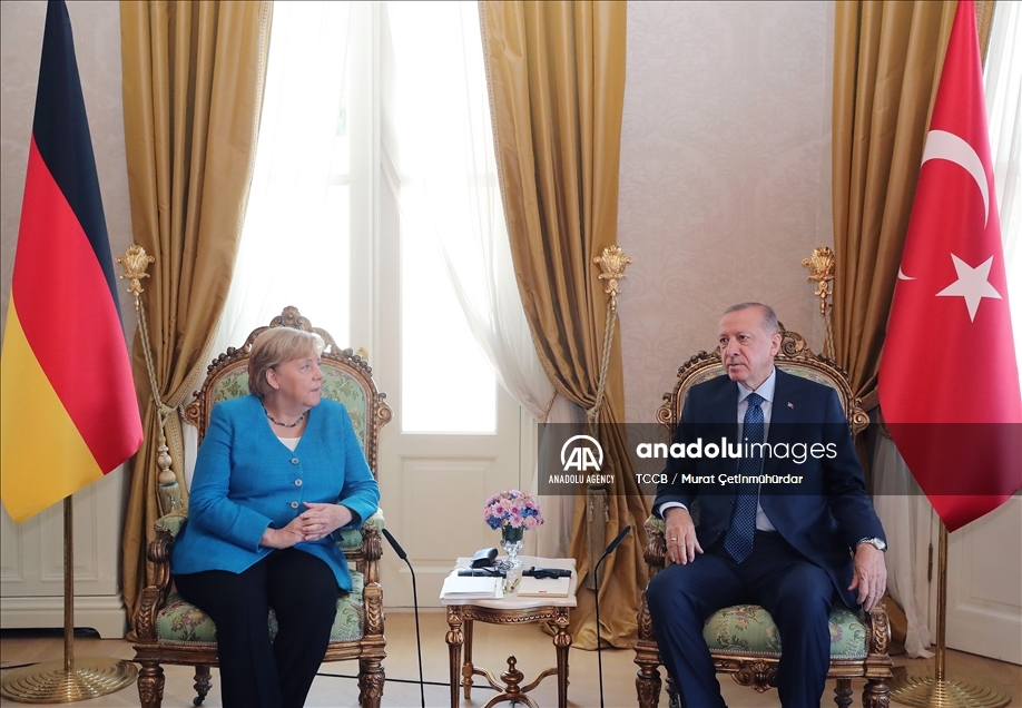 Эрдоган и Меркель проводят переговоры в Стамбуле
