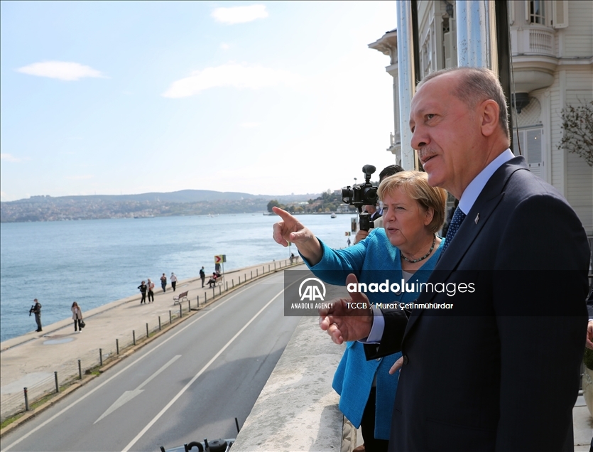 Эрдоган и Меркель проводят переговоры в Стамбуле