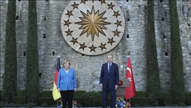 Almanya Başbakanı Merkel Türkiye'de