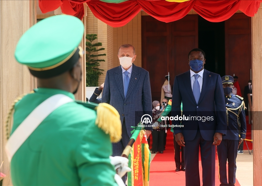 Эрдоган прибыл с визитом в Того