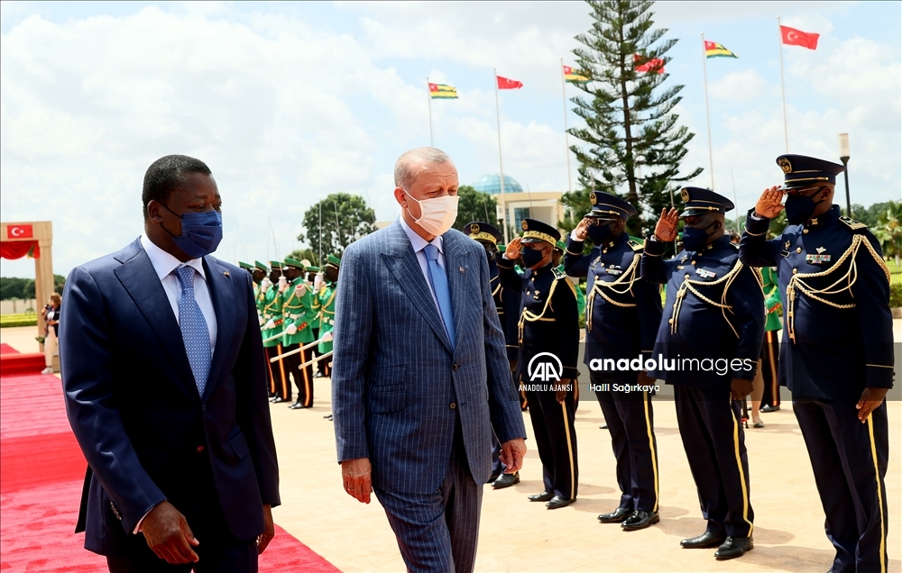 Cumhurbaşkanı Erdoğan Togo’da