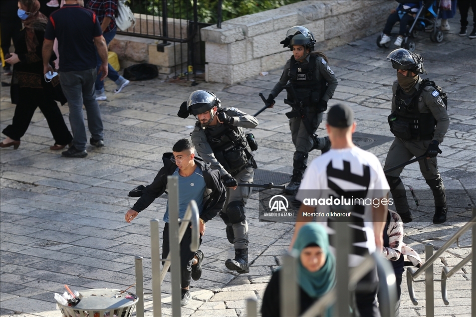 İsrail polisinden Kudüs’teki Mevlit Kandili kutlamalarına müdahale