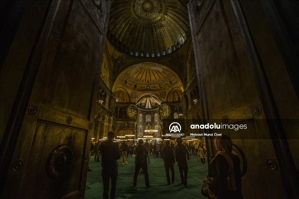 Maulid Nabi di Masjid Agung Hagia Sophia