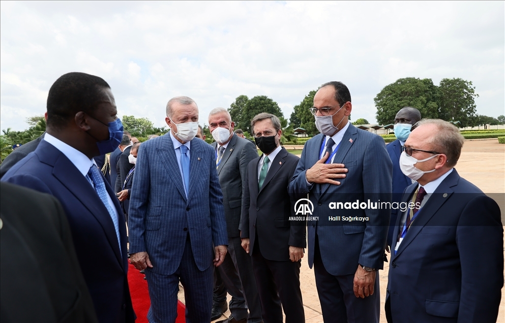 Эрдоган прибыл с визитом в Того