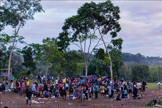 La crisis de los migrantes haitianos que atraviesan el peligroso Tapón del Darién