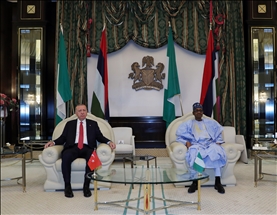 Nigéria : le Président Buhari accueille son homologue turc, Erdogan