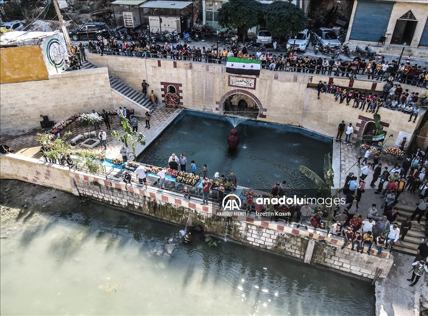 چهارمین جشنواره انار در ادلب سوریه