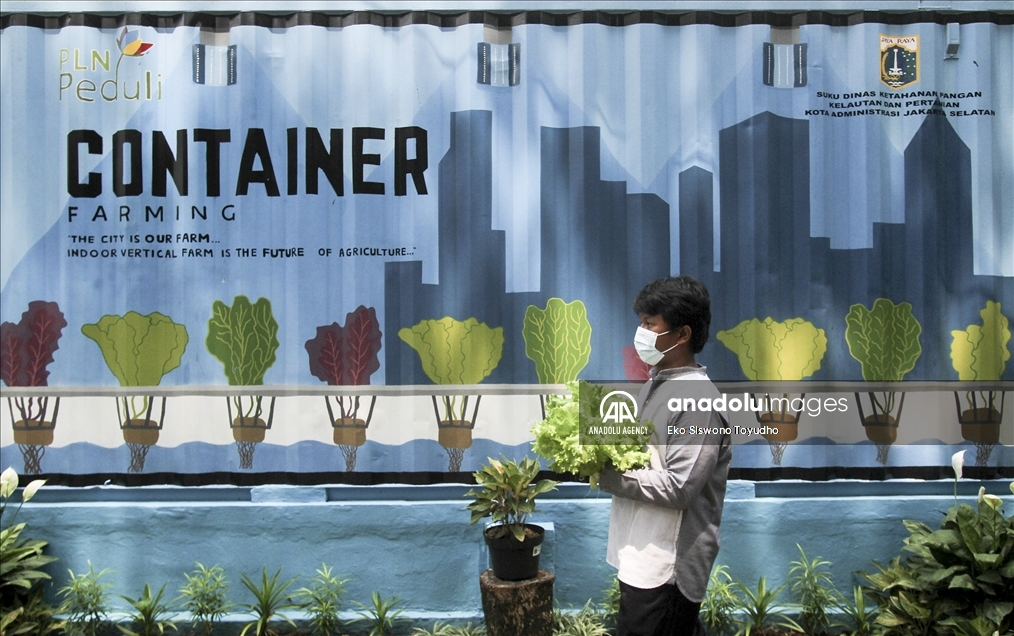 Indonesia luncurkan container farming di Jakarta