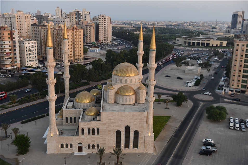 Kuveyt'te inşa edilen Altın Cami, Osmanlı mimarisinden esintiler taşıyor